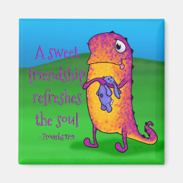 Íman Viola, o monstro, com ímã