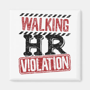 Íman Violação de RH Andando Pesadelos de Recursos Hum