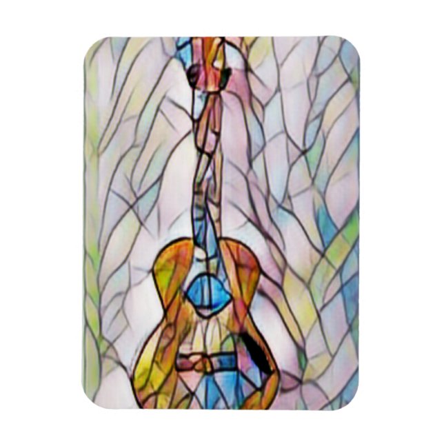 Íman Violão Acústico Maravilhoso (Vertical)