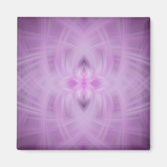 Íman VIOLET - Arte Fractal - (Frente)