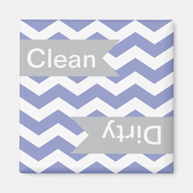 Íman Violet Chevron Clean - Arrefecedores Sujos (Frente)
