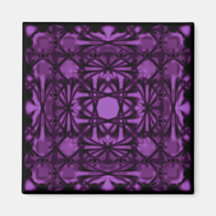Íman Violet Deco Shamrock