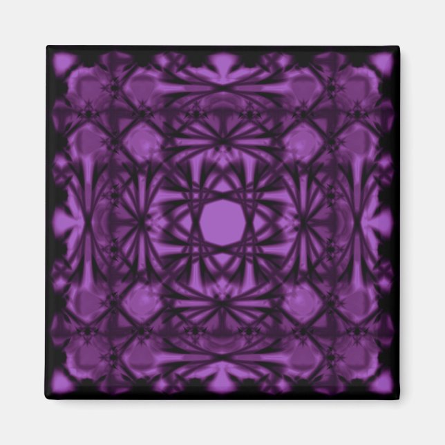 Íman Violet Deco Shamrock (Frente)