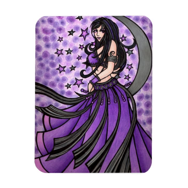 Íman Violet Moon Belly Dancer (Vertical)