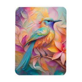 Íman Violet Throed Songbird Fantasy Bird