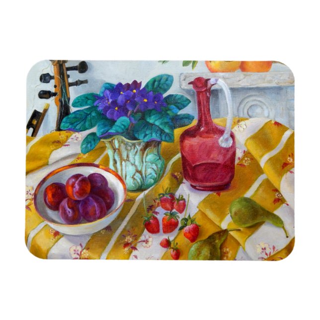 Íman Violetas Africanos 2012 (Horizontal)