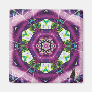 Íman Violette Kaleidoscope Magnet