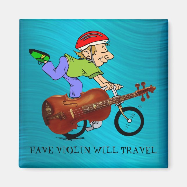 ÍMAN VIOLIN BIKE-MAGNET (Frente)