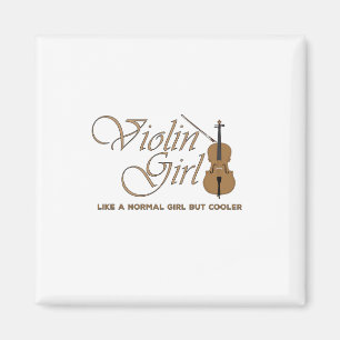 Íman Violin Girl, como uma garota normal, mas mais lega