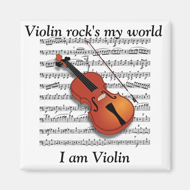 Íman Violin Lover_ (Frente)