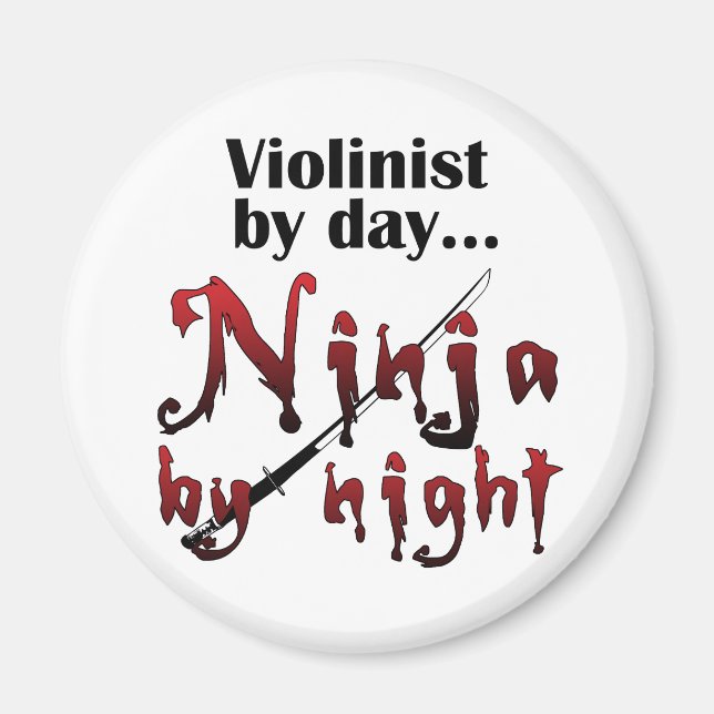 Íman Violin Ninja (Frente)
