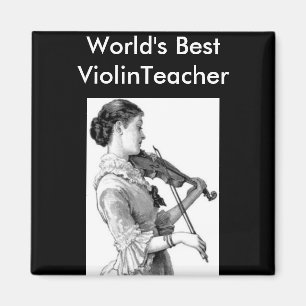 Íman Violinista Vintage