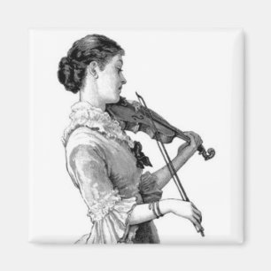 Íman Violinista Vintage