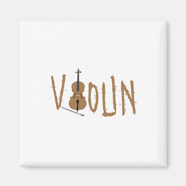 Íman Violino (Frente)