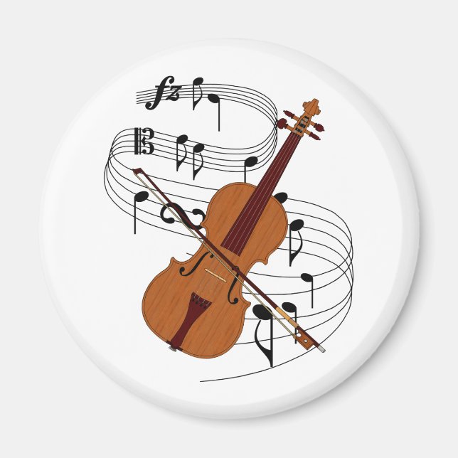 Íman Violino (Frente)