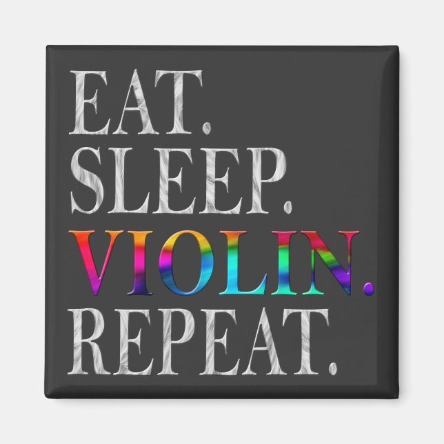 Íman violino (Frente)