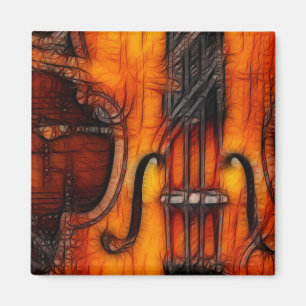 Íman Violino artístico