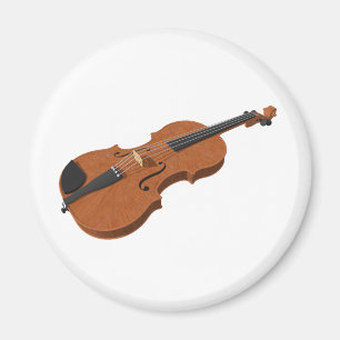 Íman Violino: Modelo 3D: