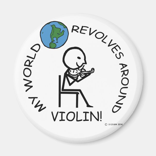 Íman Violino - O Mundo Revola-se (Frente)