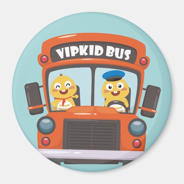 Íman VÍPKID de volta ao Magnet 2 da Escola (Frente)