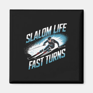 Íman Virage Rápido da Vida Slalom Esqui Alpino