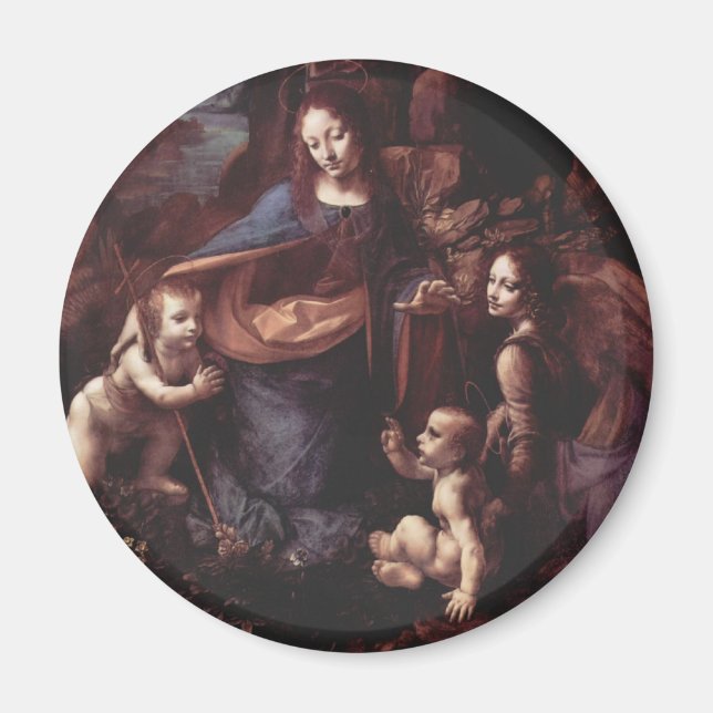 Íman Virgem das Rochas (Frente)