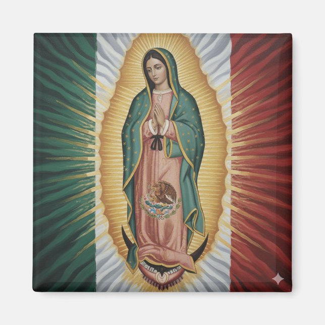 Íman Virgem de Guadalupe - México (Frente)