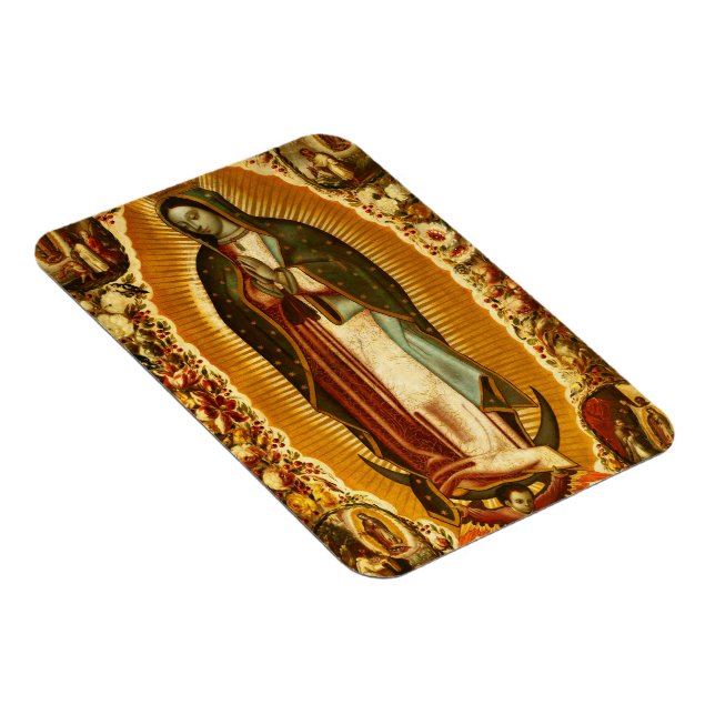Íman Virgem de Guadalupe Nossa Senhora Mãe Maria Magnet (Lado Direito)