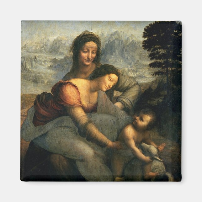 Íman Virgem e Criança com Rua. Anne, c.1510 (Frente)