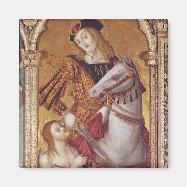 Íman Virgem e Criança com SS. Gregory e Martin (Frente)
