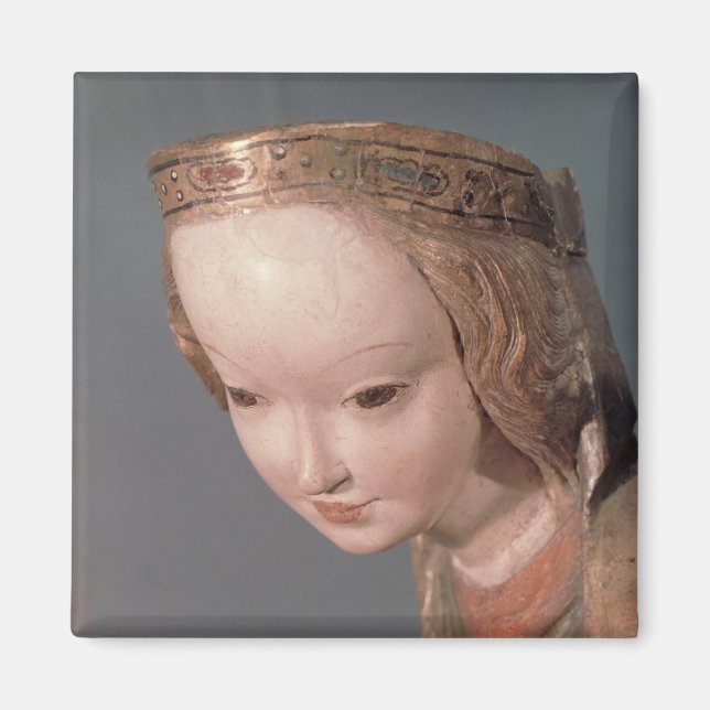 Íman Virgem e Criança, detalhes da cabeça do (Frente)