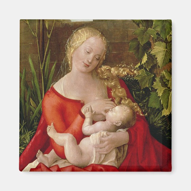 Íman Virgem e Criança "Madonna com a Íris", 1508 (Frente)