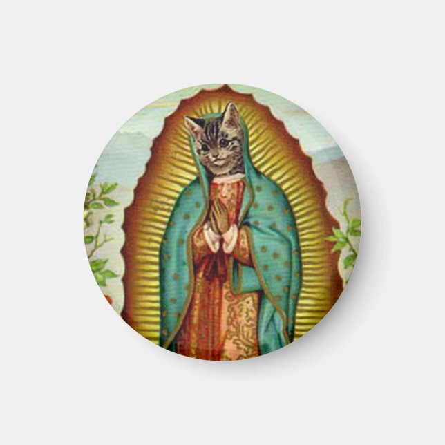 Íman Virgem gatinho de Guadalupe (Frente)