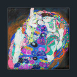 Íman Virgem (Girls), Gustav Klimt<br><div class="desc">Gustav Klimt (14 de julho de 1862 - 6 de fevereiro de 1918) foi um pintor simbólico austríaco e um dos membros mais proeminentes do movimento Secessão de Viena. Klimt é notado por suas pinturas, murais, esboços, e outros objetos de arte. Além de suas obras figurativas, que incluem alegorias e...</div>