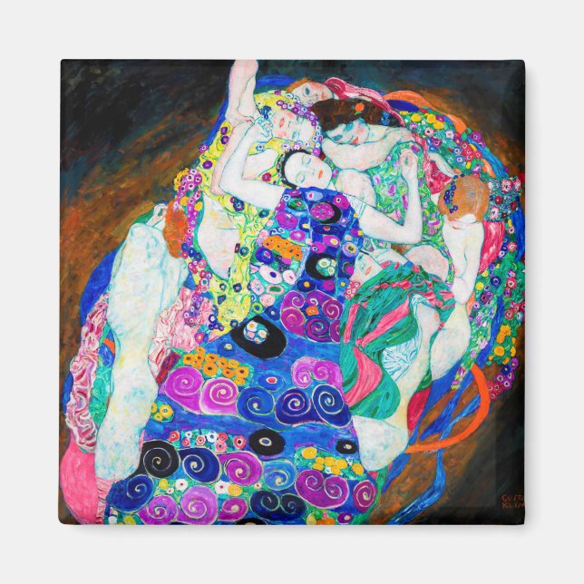 Íman Virgem (Girls), Gustav Klimt (Frente)