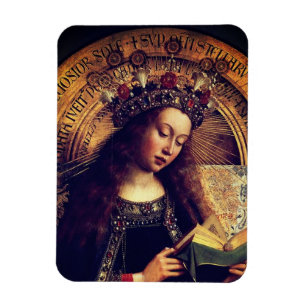Íman Virgem Maria - Gent Altarpart de Jan van Eyck