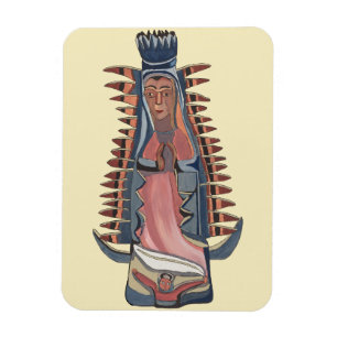 Íman Virgem Maria Nossa Senhora de Guadalupe pintura