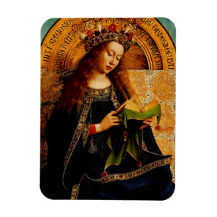 Íman Virgem Maria por Jan van Eyck