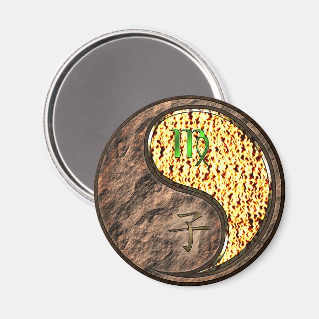 Íman Virgem & Rato de Fogo (Front/Back)