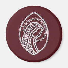 Íman Virgem Santa Católica, rendas