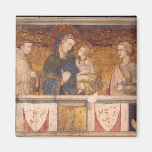 Íman Virgin e criança com St Francis e St John