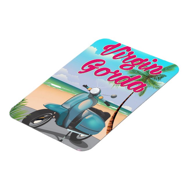 Íman Virgin Gorda Ilhas Virgens Britânicas (Left Side)