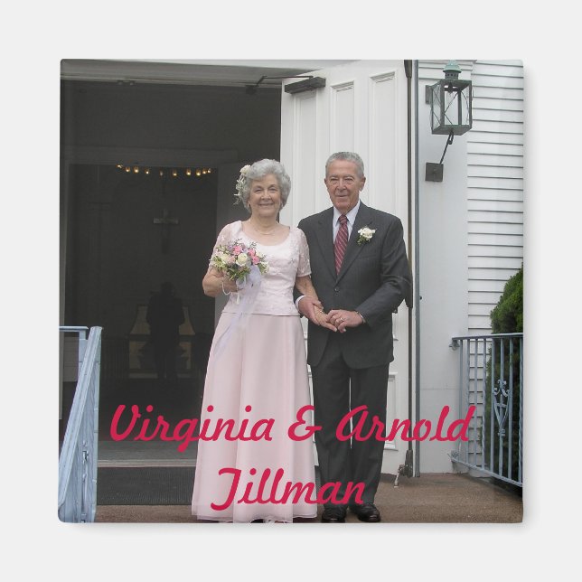 Íman Virginia & Arnold Tillman (Frente)