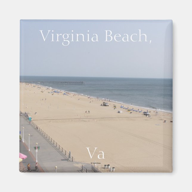 Íman Virginia Beach (Frente)