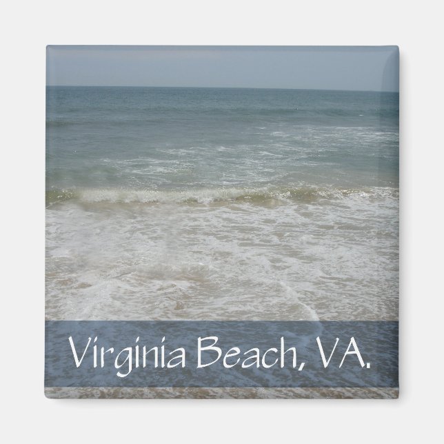 Íman Virginia Beach, VA. #10 Magnet (Frente)
