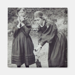 Íman Virgínia e Vanessa Stephen, em St Ives, 1894