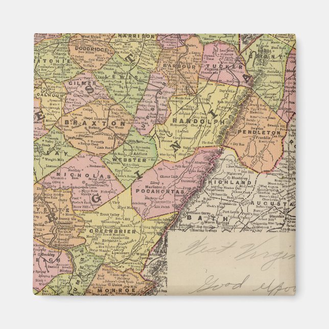 Íman Virgínia Ocidental (Frente)