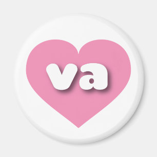 Íman Virginia Pink Heart - amor