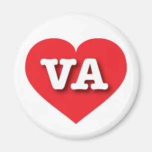 Íman Virginia Red Heart - Big Love