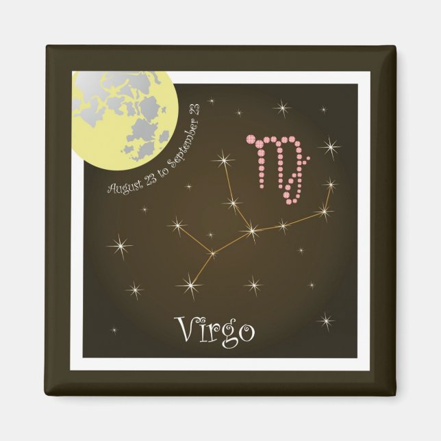 Íman Virgo de 23 de agosto a 23 de setembro (Frente)